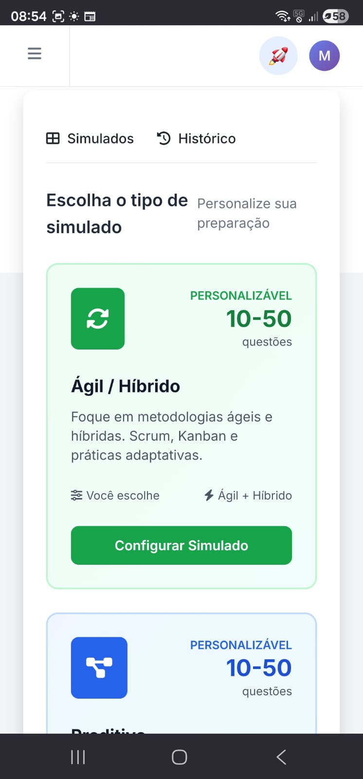 Simulados adaptativos